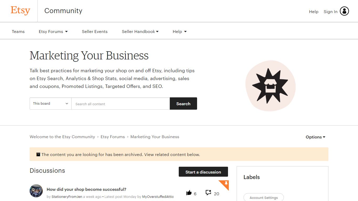 People Search? - Welcome to the Etsy Community